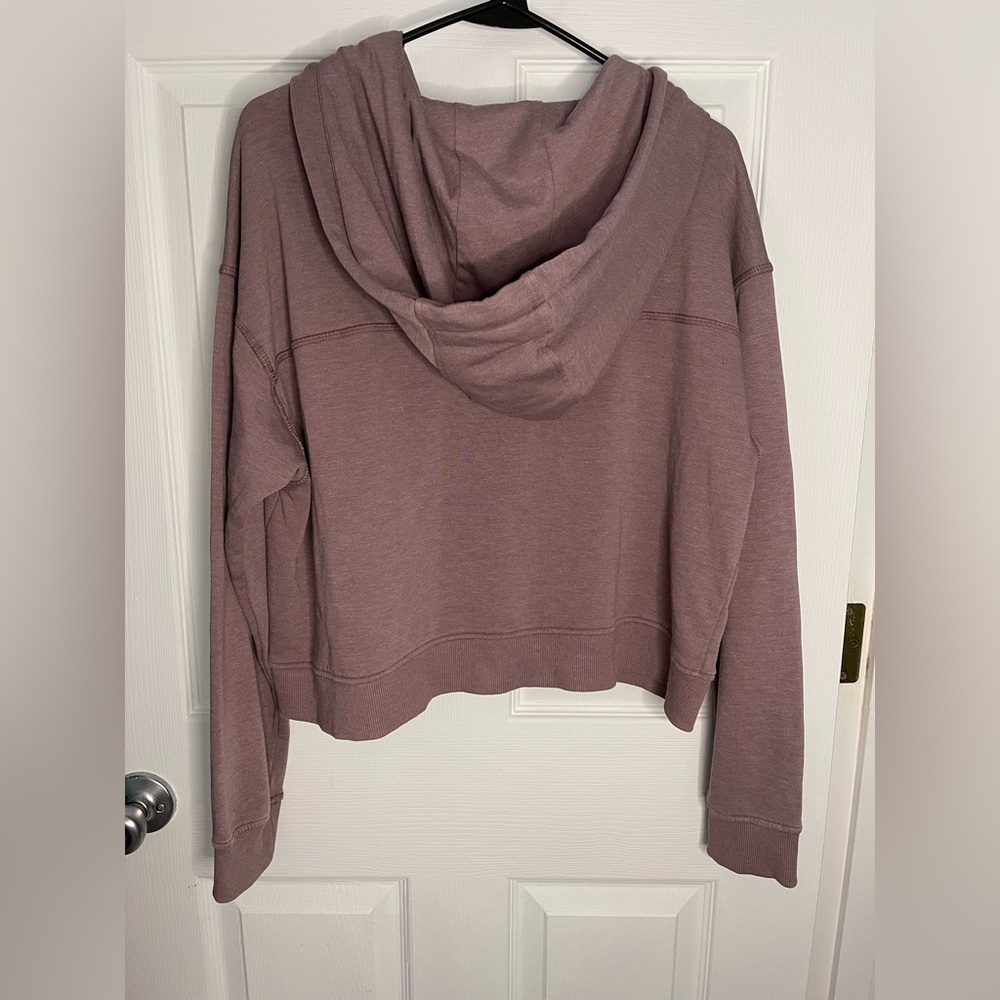 💃 BASS OUTDOOR Hibernate Half-Zip Hoodie Dusty Rose Women’s Size L NWT - Picture 4 of 4